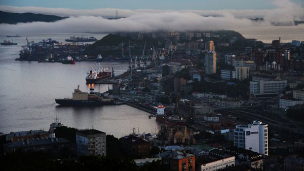 Вид на Владивосток - Sputnik Азербайджан