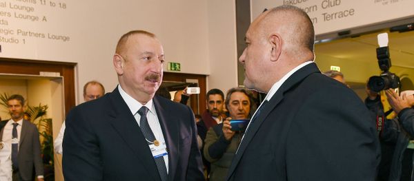 Davosda Azərbaycan Prezidenti İlham Əliyev və Polşa Prezidenti Andjey Duda arasında görüş Davosda Azərbaycan Prezidenti İlham Əliyev və Polşa Prezidenti Andjey Duda arasında görüş - Sputnik Азербайджан