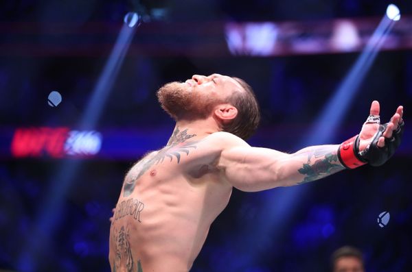 Конор Макгрегор перед боем с Дональдом Серроне на UFC 246 в штате Невада, США - Sputnik Азербайджан
