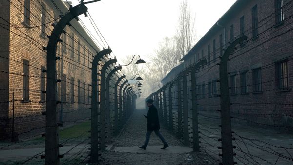 Концентрационный лагерь в Освенциме, Польша - Sputnik Азербайджан