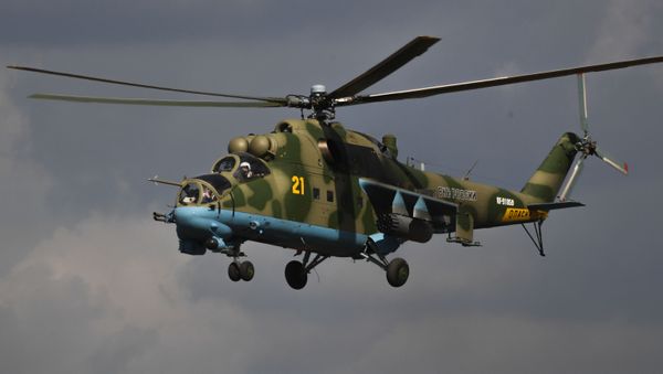 Вертолет Ми-24, фото из архива - Sputnik Азербайджан