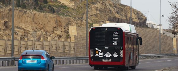 Автобус Bakubus, фото из архива - Sputnik Азербайджан
