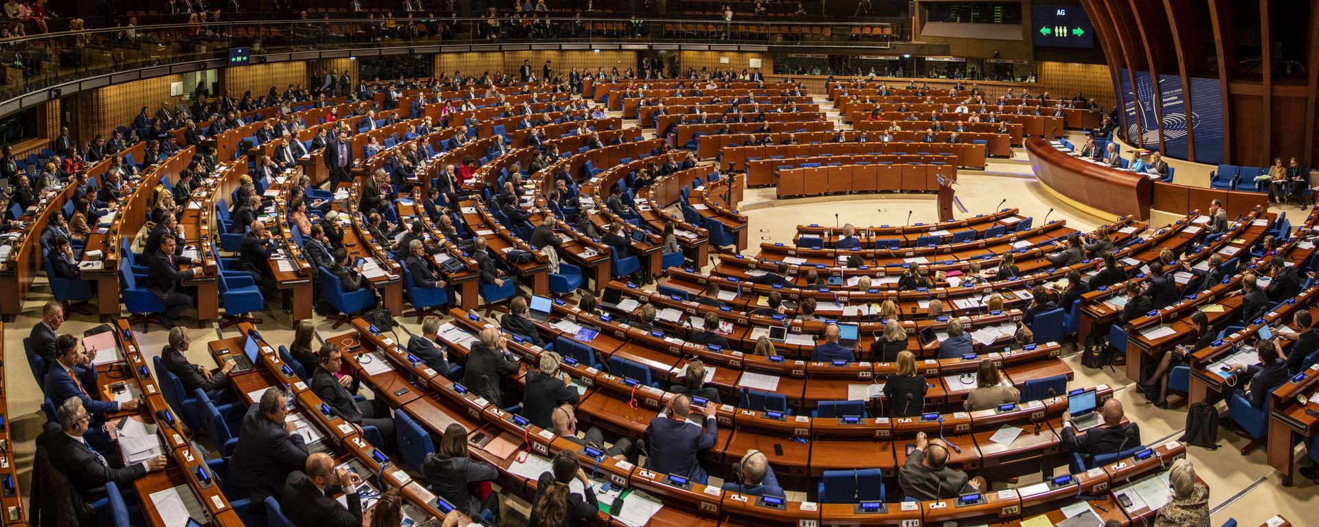 Заседание зимней сессии Парламентской ассамблеи Совета Европы (ПАСЕ) во французском Страсбурге, 27 января 2020 - Sputnik Азербайджан, 1920, 28.04.2024