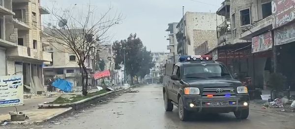 Главный оплот террористов в Сирии взят под контроль правительственными войсками Главный оплот террористов в Сирии взят под контроль правительственными войсками - Sputnik Азербайджан