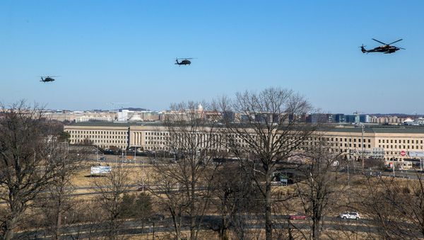 Пентагон в Арлингтоне (округ Виргиния) - Sputnik Азербайджан