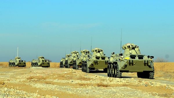 Qoşunlarda yeni tədris dövrü - Sputnik Азербайджан