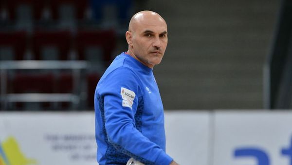 Главный тренер юношеской (U19) сборной Азербайджана по футзалу Агатахир Азимов, фото из архива - Sputnik Азербайджан