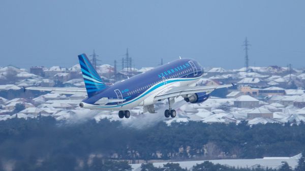 Пассажирский самолет AZAL, фото из архива - Sputnik Азербайджан