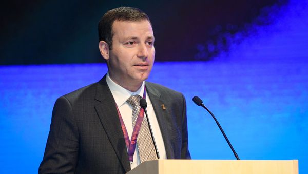 Исполнительный вице-президент Ассоциации футбольных федераций Азербайджана (АФФА) Эльхан Мамедов - Sputnik Азербайджан