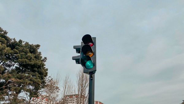 Светофор в Баку, фото из архива - Sputnik Азербайджан
