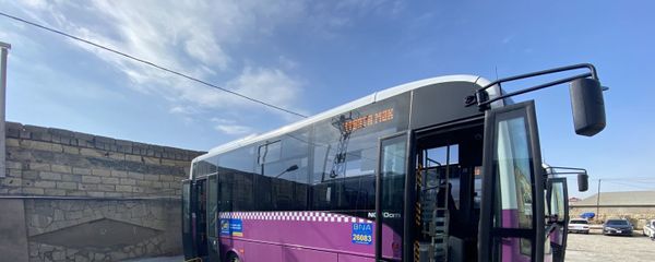 İsuzu Novociti markalı avtobuslar - Sputnik Азербайджан