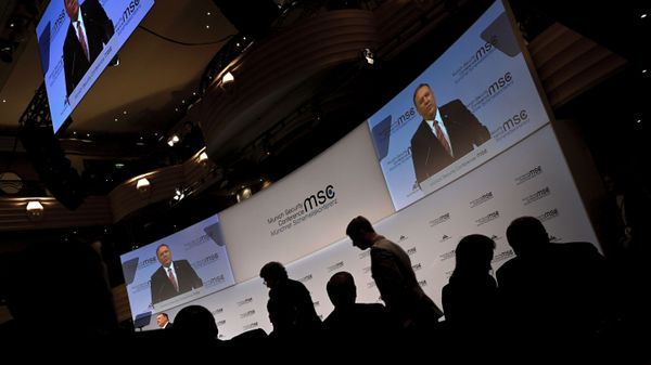 Выступление Майка Помпео на Мюнхенской конференции по вопросам безопасности - Sputnik Азербайджан