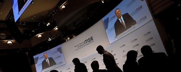 Выступление Майка Помпео на Мюнхенской конференции по вопросам безопасности - Sputnik Азербайджан