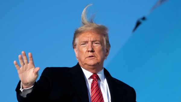 Президент США Дональд Трамп, фото из архива - Sputnik Азербайджан