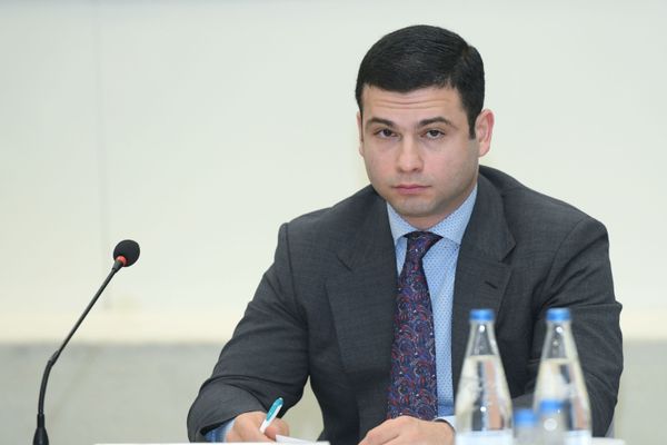 Председатель правления Агентства по развитию малого и среднего бизнеса (МСБ) Орхан Мамедов - Sputnik Азербайджан