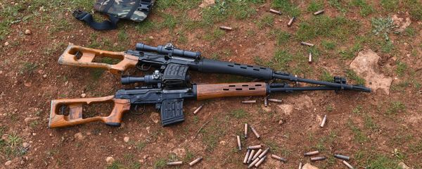 Снайперские винтовки СВД, фото из архива - Sputnik Азербайджан