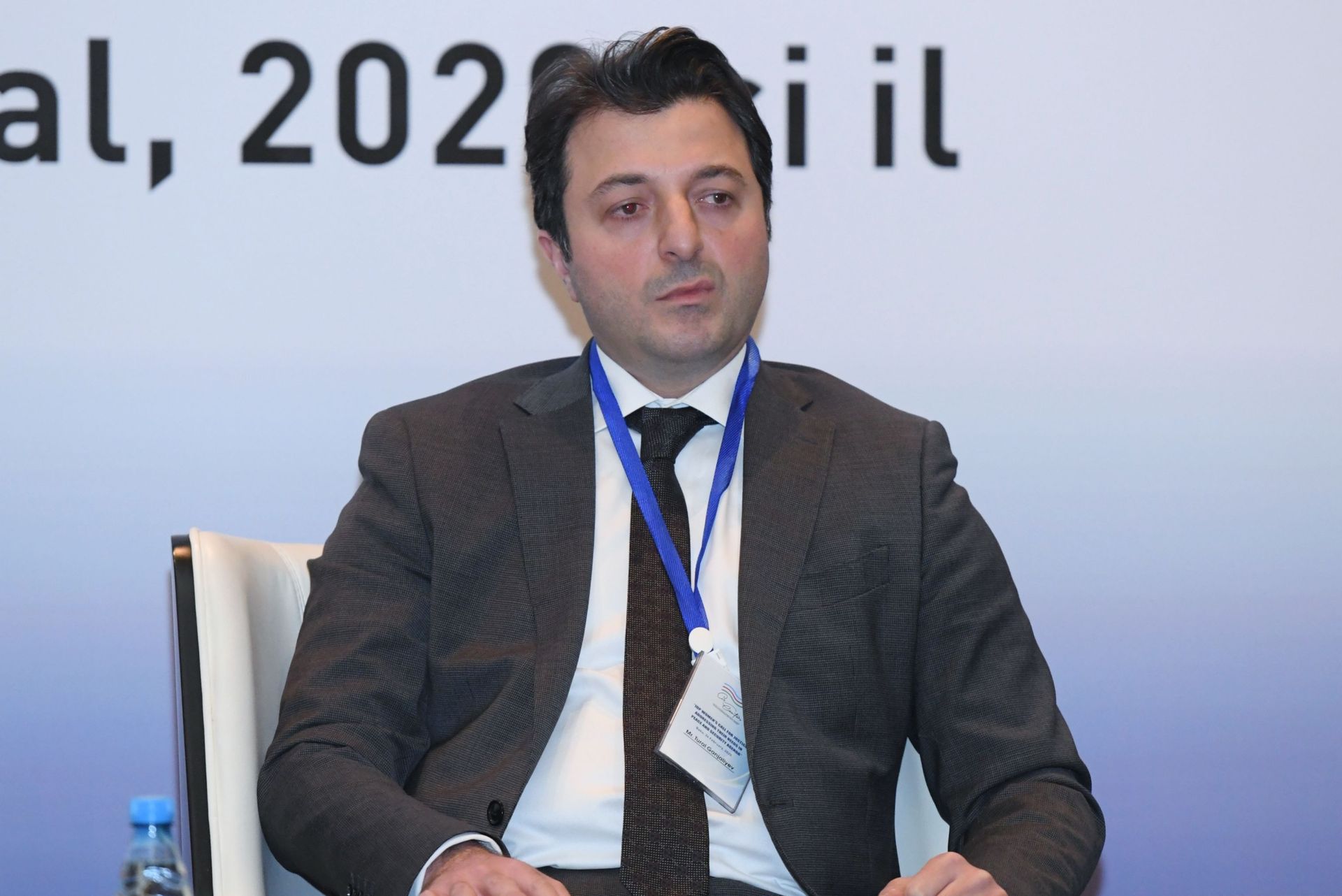 Azərbaycan Respublikasının Dağlıq Qarabağ bölgəsinin azərbaycanlı icmasının rəhbəri Tural Gəncəliyev - Sputnik Азербайджан, 1920, 13.04.2025