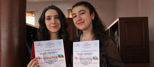 Закрытие международного конкурса молодых исполнителей классической музыки и фольклора World harmony  - Sputnik Азербайджан