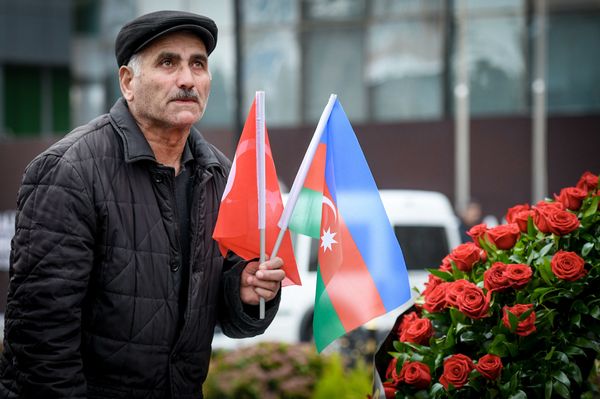 Церемония почтения памяти жертв Ходжалинской трагедии  - Sputnik Азербайджан
