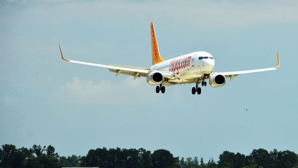 Самолёт Boeing 737-800 авиакомпании Pegasus Airlines - Sputnik Азербайджан