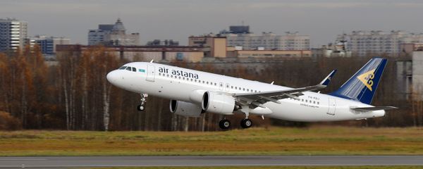 Самолет авиакомпании Air Astana - Sputnik Азербайджан