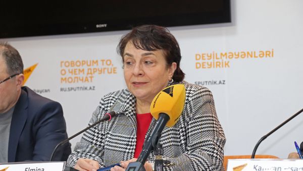 Председатель Совета по оценке учебников при министерстве образования Азербайджана Эльмина Кязимзаде - Sputnik Азербайджан