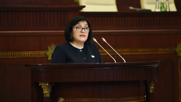 Milli Məclisin Sədri Sahibə Qafarova - Sputnik Азербайджан