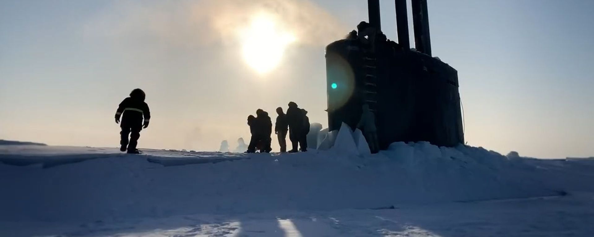 Американская подводная лодка всплыла рядом с российской базой в Арктике - Sputnik Азербайджан, 1920, 12.03.2020
