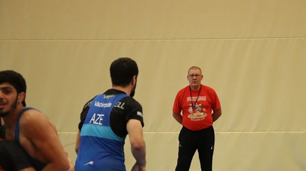 Главный тренер сборной Азербайджана по греко-римской борьбе Александр Тараканов, фото из архива - Sputnik Азербайджан