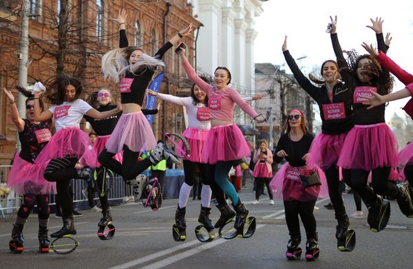 Женский забег Beauty Run в Краснодаре - Sputnik Азербайджан