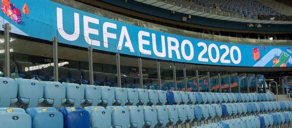 Логотип чемпионата Европы по футболу 2020  - Sputnik Азербайджан