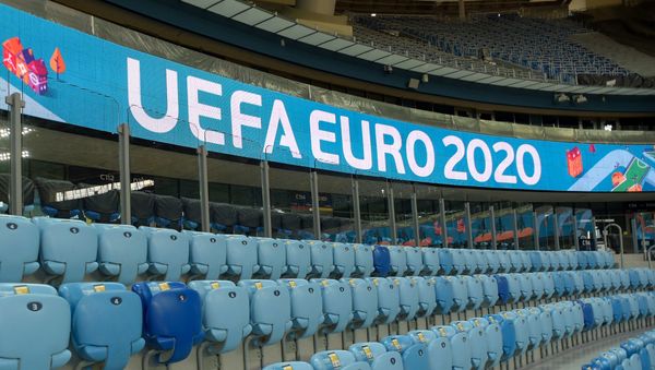 Логотип чемпионата Европы по футболу 2020  - Sputnik Азербайджан