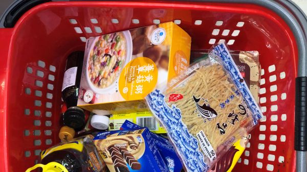 Корзина с продуктами - Sputnik Азербайджан