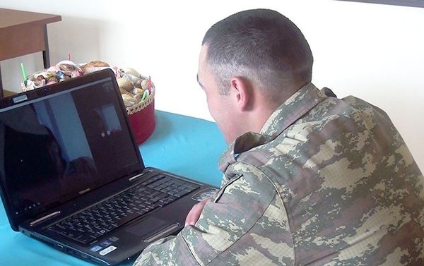 Во время праздника Новруз организована видеосвязь между воинскими частями - Sputnik Азербайджан