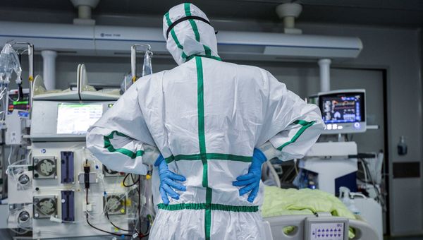 Инфекционное отделение госпиталя, фото из архива  - Sputnik Азербайджан