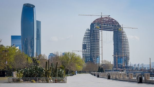 На приморском бульваре в Баку - Sputnik Азербайджан