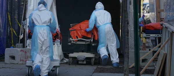 Ситуация в связи с эпидемиологической обстановкой в США - Sputnik Азербайджан