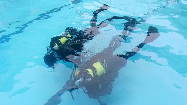 Водолазы, фото из архива - Sputnik Азербайджан