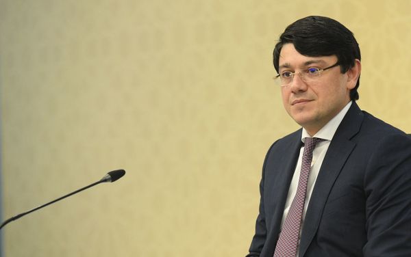 Председатель Государственного комитета по работе с диаспорой Фуад Мурадов - Sputnik Азербайджан