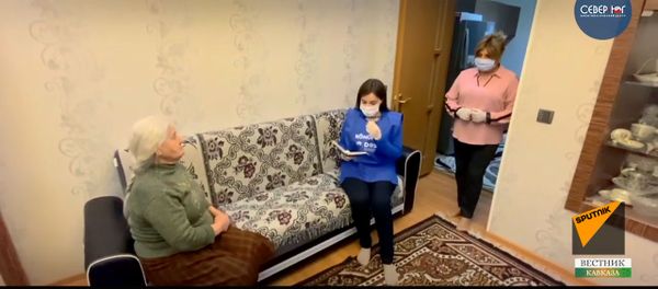 Азербайджанка на передовой борьбы с коронавирусом - видео Азербайджанка на передовой борьбы с коронавирусом - видео - Sputnik Азербайджан