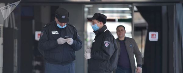 КПП на грузино-азербайджанской границе. Красный мост, фото из архива - Sputnik Азербайджан