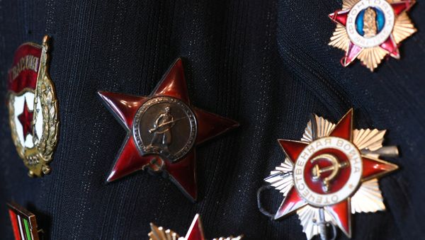 Награды ветерана Великой Отечественной войны, фото из архива - Sputnik Азербайджан