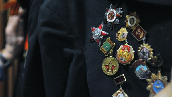 Награды ветерана Великой Отечественной войны, фото из архива - Sputnik Азербайджан