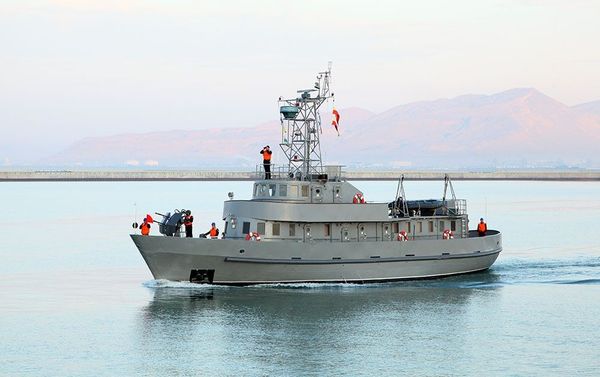 Тактические учения Военно-морских сил Азербайджана - Sputnik Азербайджан