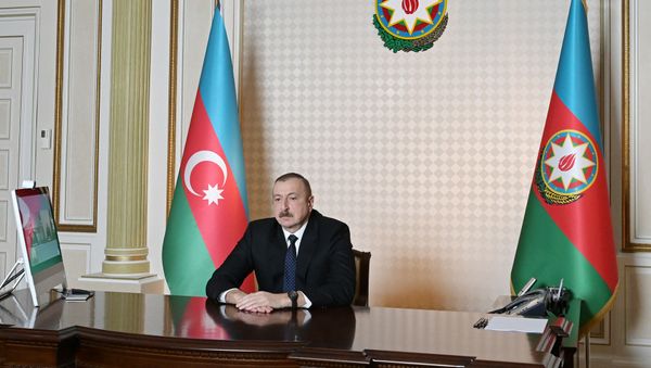 İlham Əliyev Baş prokuror Kamran Əliyevi videoformatda qəbul edib - Sputnik Азербайджан