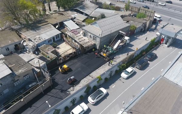 Ремонт автодорог в Наримановском районе Баку - Sputnik Азербайджан