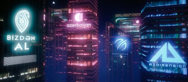 Эскиз мини-игры Rainly neon – Baku - Sputnik Азербайджан