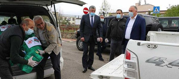 Азербайджан помог продовольствием еще одному району Грузии Азербайджан помог продовольствием еще одному району Грузии - Sputnik Азербайджан