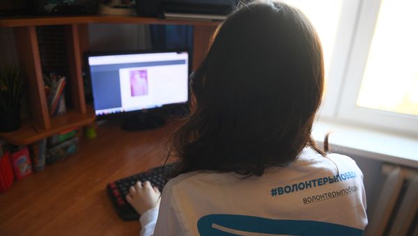 Подготовка к проведению Бессмертного полка онлайн - Sputnik Азербайджан