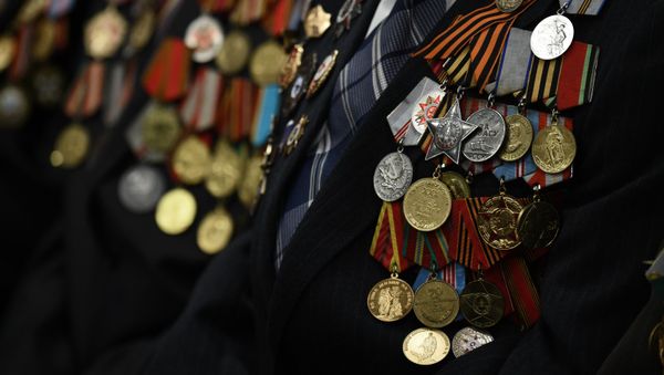Медали участников Великой Отечественной войны - Sputnik Азербайджан